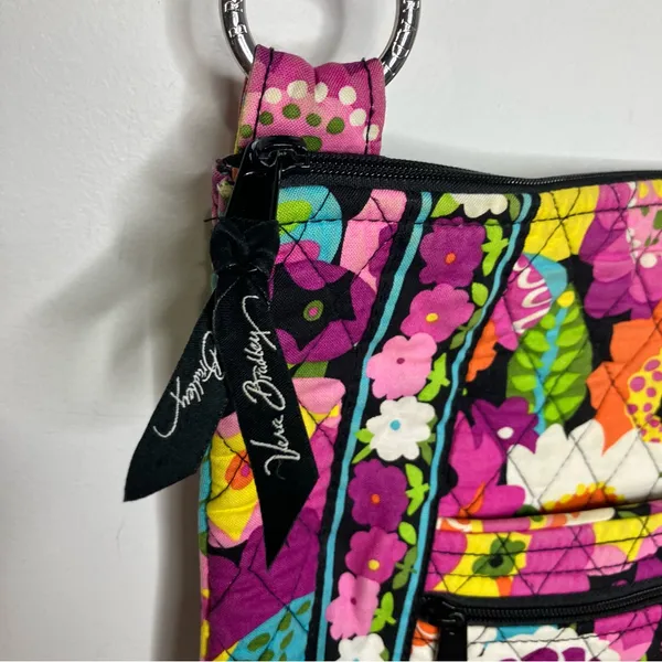 Vera Bradley hipster purse va va‎ bloom quilted bag multicolor casual floral - Image 4
