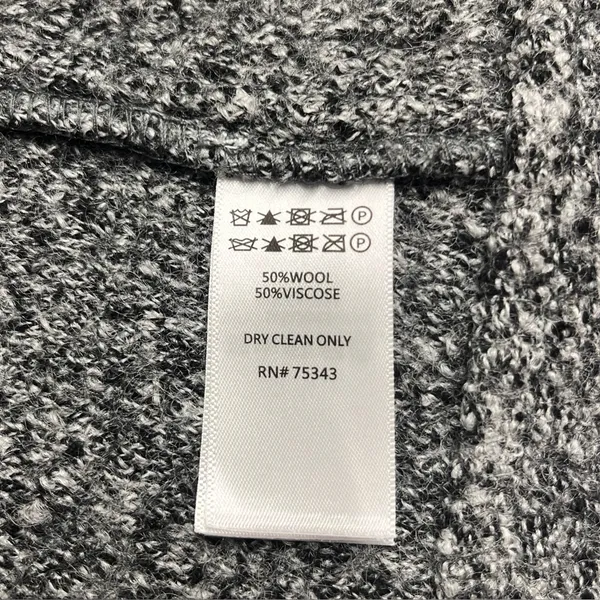 Tahari wool blend jacket‎ size small notch moto jacket tweed jacket neutral grey - Image 8
