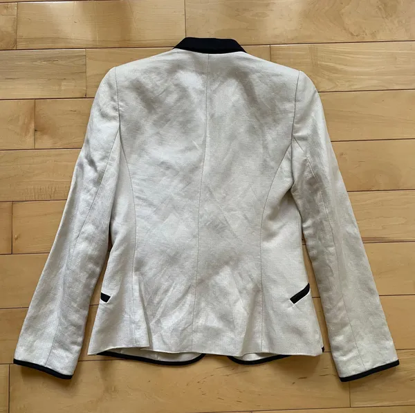 Mango Linen Blazer - Image 4