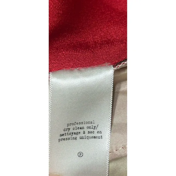 Rag & Bone Red Dress Pants Sz 4 Trousers Office Career Professional Holiday USA - Image 12