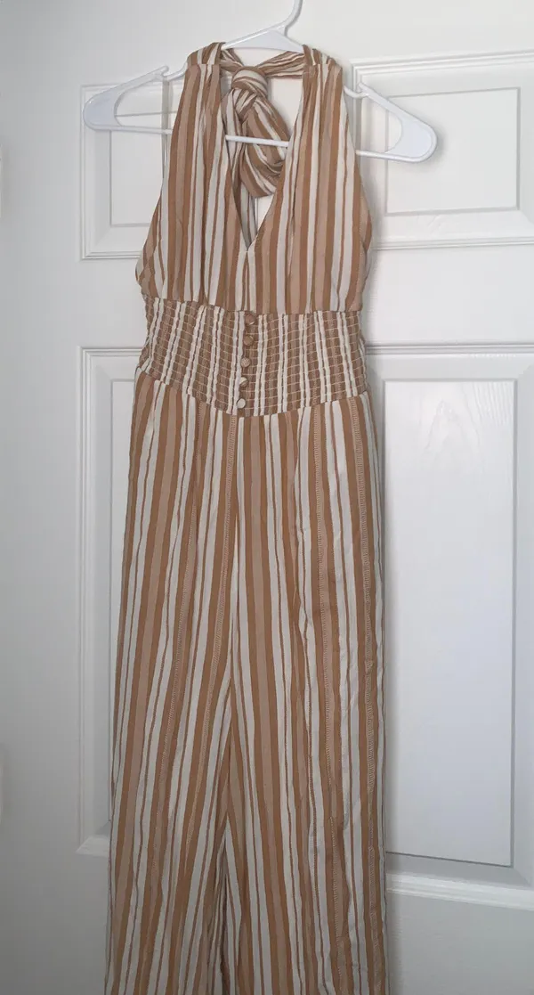 American Eagle Outfitters Yellow Jumpsuit - Image 4