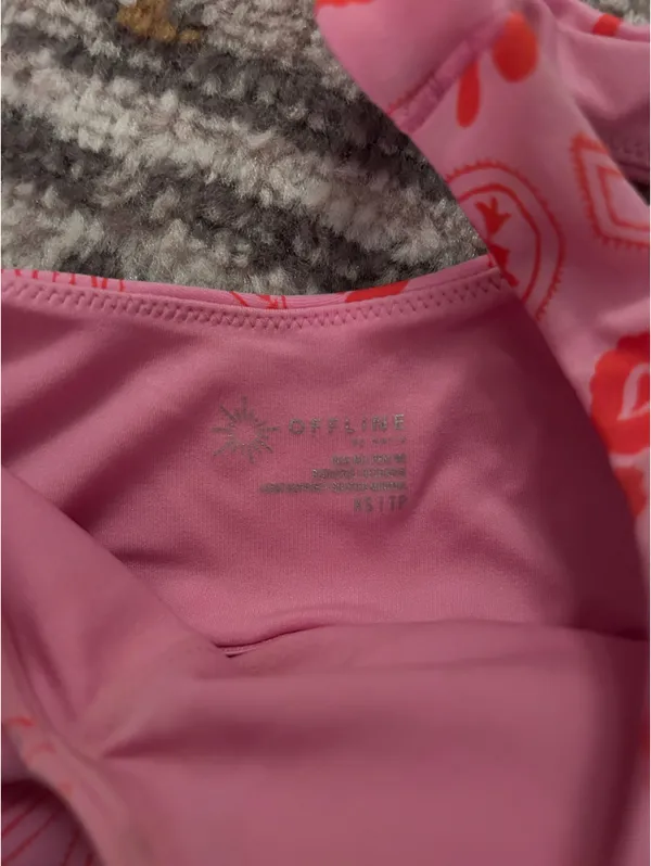 OFFLINE by Aerie pink crop tank top - Image 3
