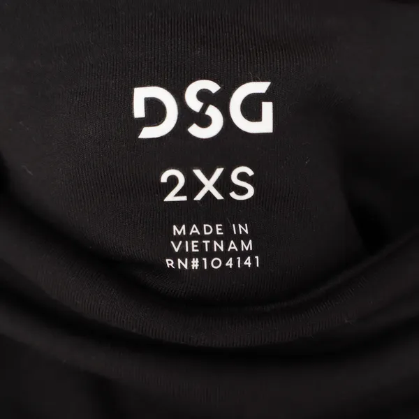 DSG Womens Momentum Capri High Rise Leggings Pure Black Size 2XS NWT - Image 4