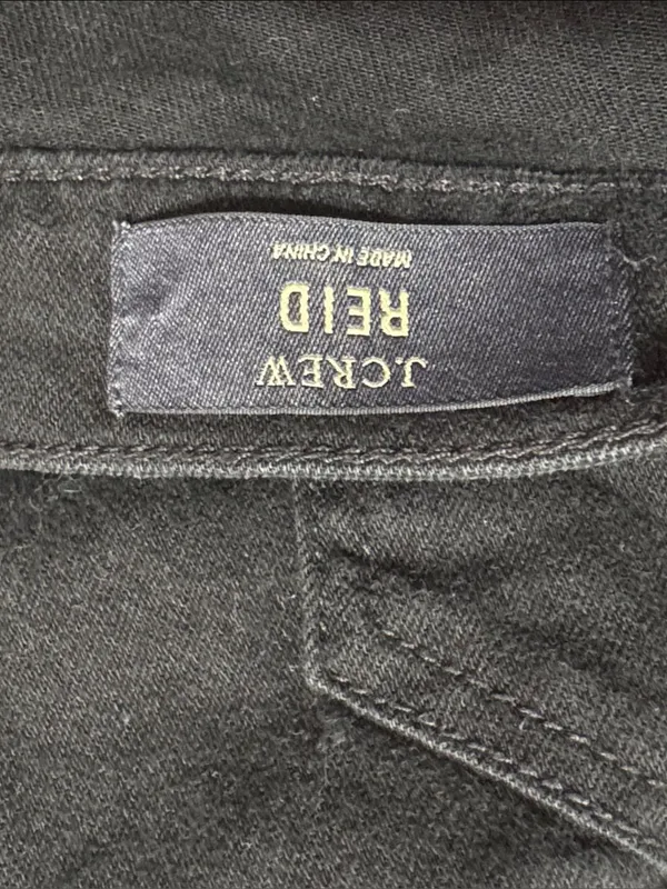 J.Crew Reid Slim Jeans Dark Black Wash Stretch Denim size 31 - Image 11