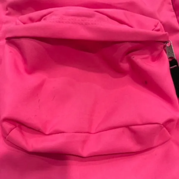 Jansport Basic Backpack in Bright Pink - Image 2