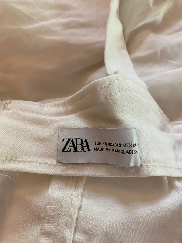 Zara White Corset Top - Image 2