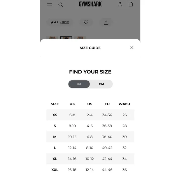 Gymshark‎ Flex Leggings Womens Small Black High Waisted Seamless Activewear - Image 9