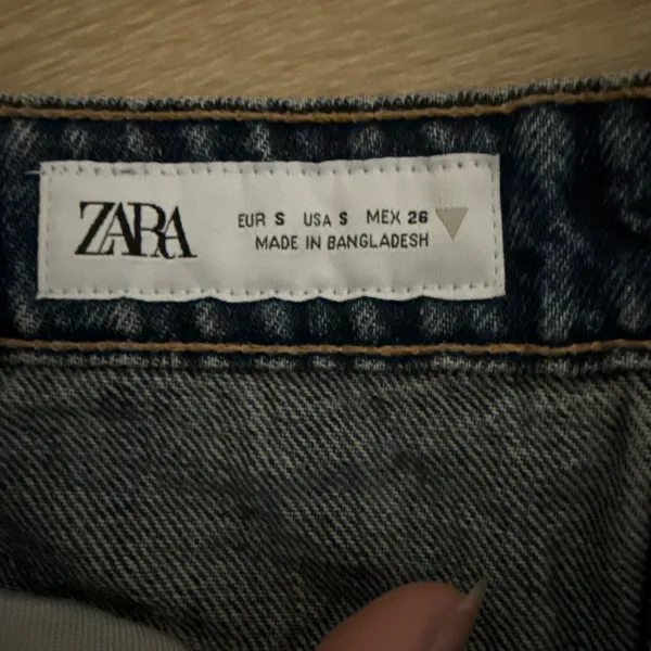ZARA Denim Mini Skirt - Image 3