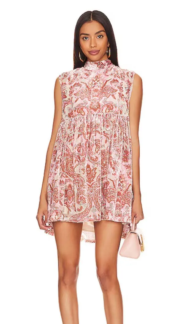 Free People Velvet Dress - Image 2