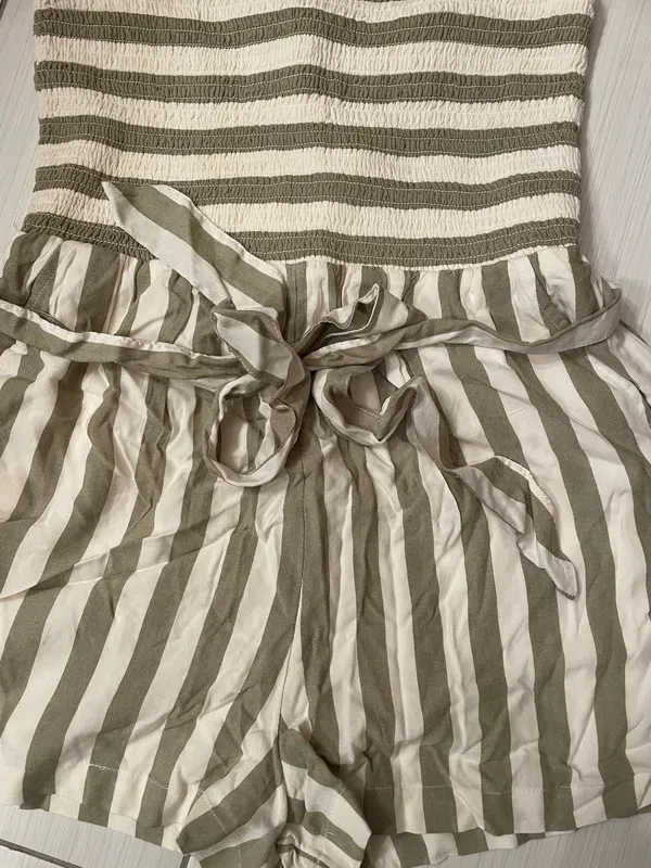 American Eagle Outfitters Smocked Tube Romper - Image 6