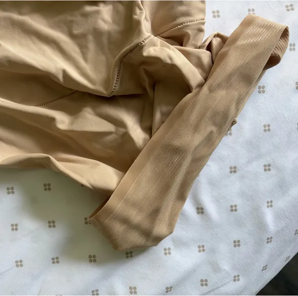 Cupid Nonslip Shapewear Spandex Bottoms Tan Size M - Image 2