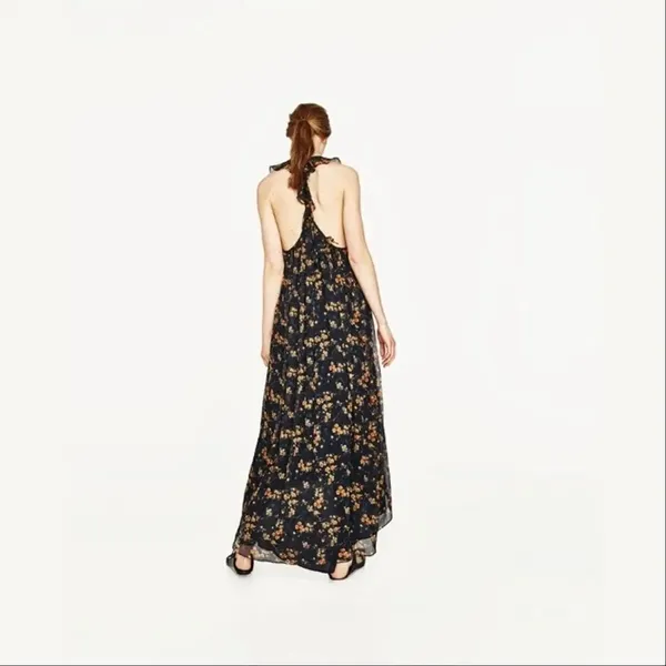 ✨Long Strappy Dress With Frill✨ - Image 4