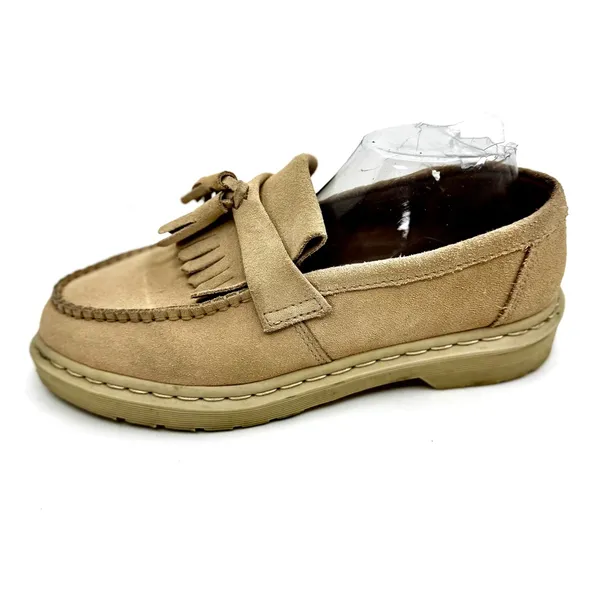 Dr Martens Adrian Tassel Loafer Color Warm Sand Suede SZ Women’s 10. Men’s 9. - Image 5