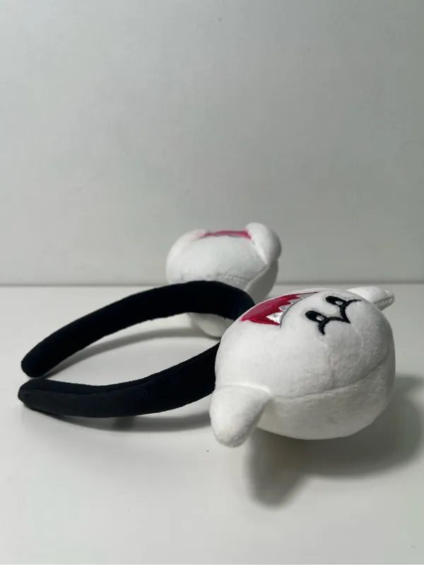 Super Nintendo World Universal Studios Japan Mario Boo Ghost Plush Headband Ears - Image 6