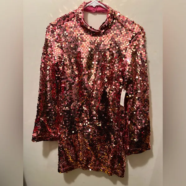 NWT Maeve Anthropologie long sleeve mock neck‎ mini dress - Image 2