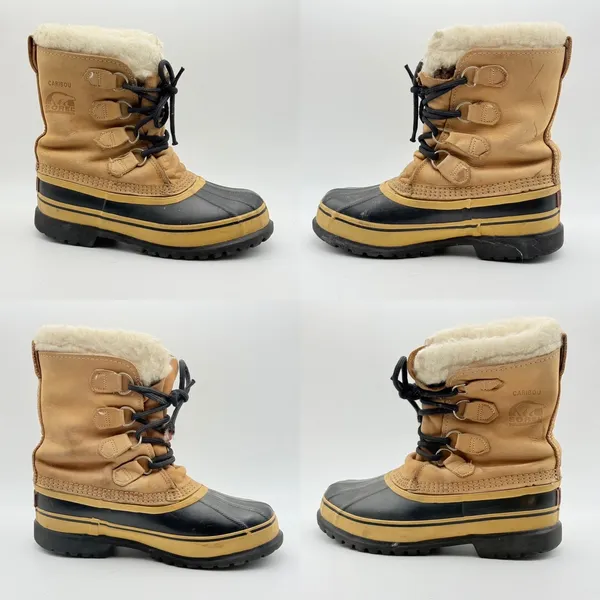 Vintage Sorel Caribou Made in Canada Après Ski Snow Boots Women's 7 - Image 7