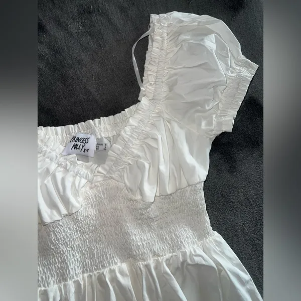Princess Polly Daniela Mini Dress in White Size 4 - Image 12