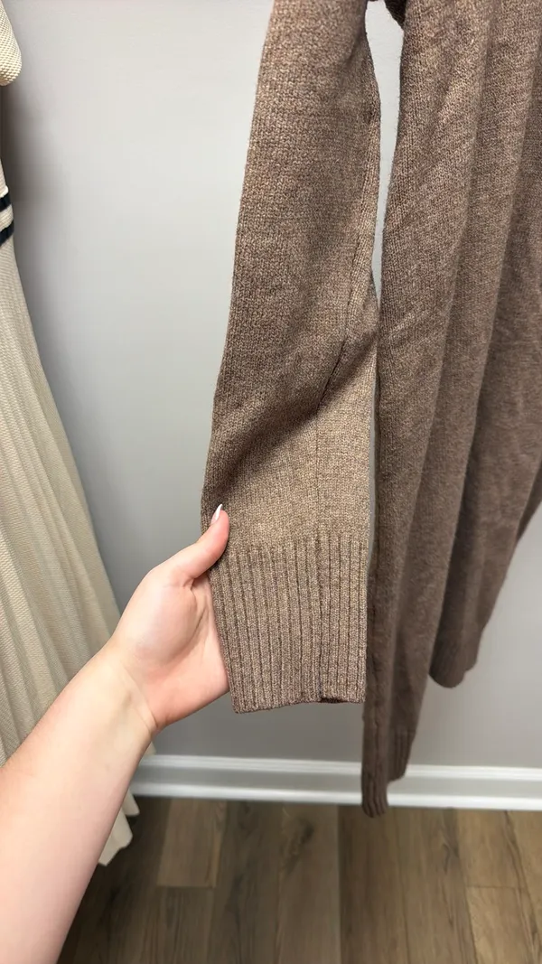 Sweater Dress Brown Size M - Image 2
