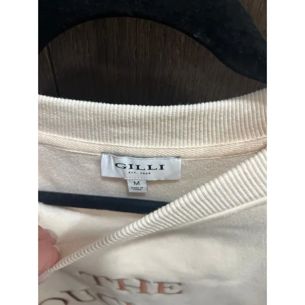 Gilli The Couch Club Sweatshirt for Women in Cream, made‎ of a polyester medium - Image 3