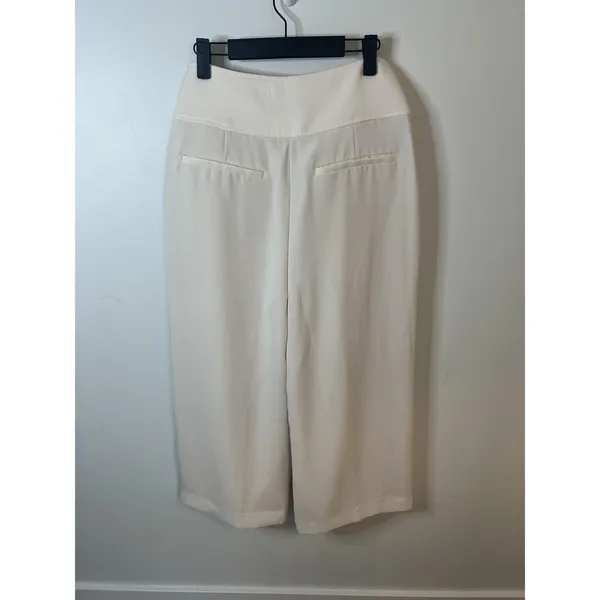 NWT! Lauren Ralph Lauren Wm 2 Paperbag Waist Wide Leg Cropped Culottes Old Money - Image 6