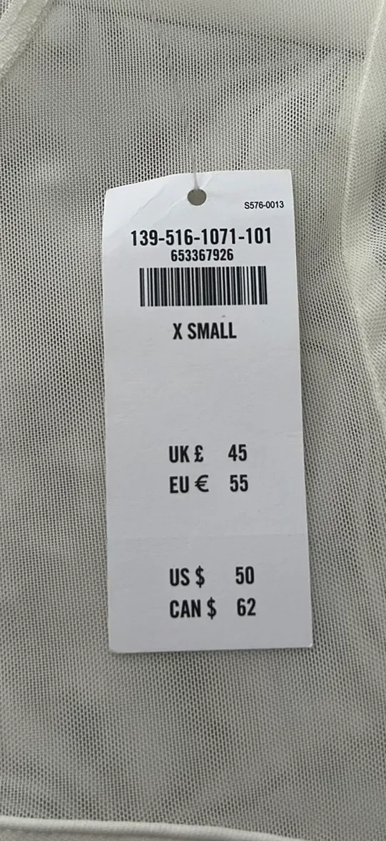 Abercrombie Mesh Long Sleeve Bodysuit - Image 3