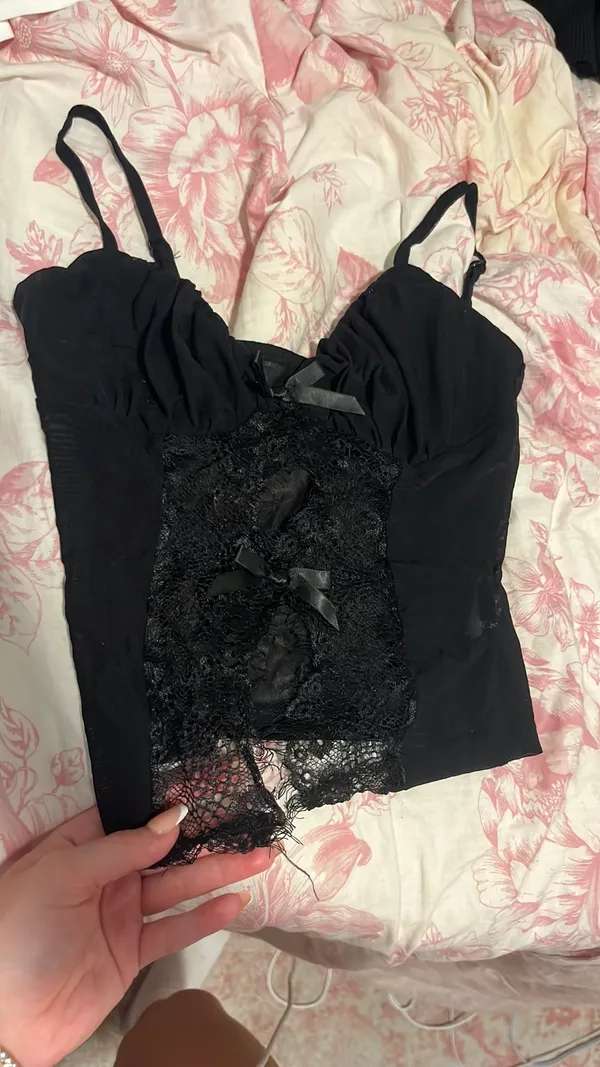 Lace Going Shein Out Top - Image 2