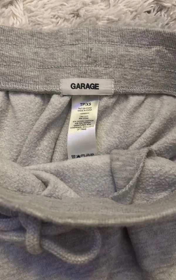 Garage Light Gray Joggers - Image 2