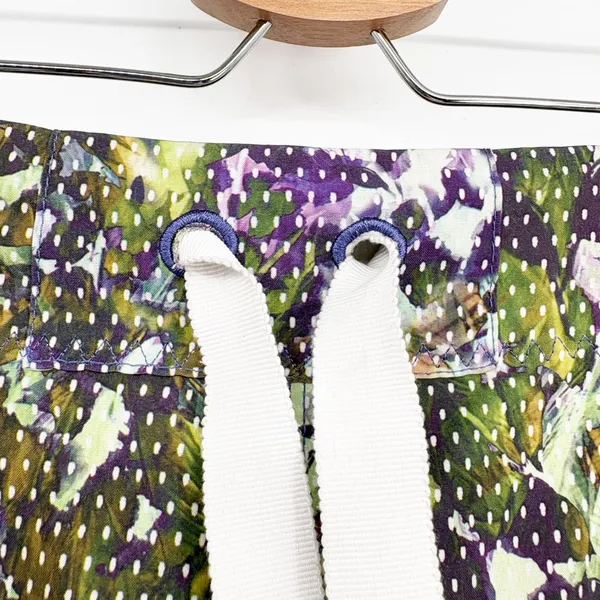 Lululemon Womens Spring Break Away Floral‎ Sport White Multi Athletic Shorts 4 - Image 4