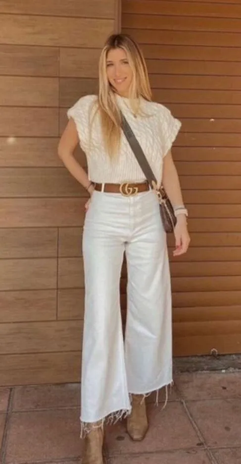Zara Alma Wide Leg Jeans - Image 8