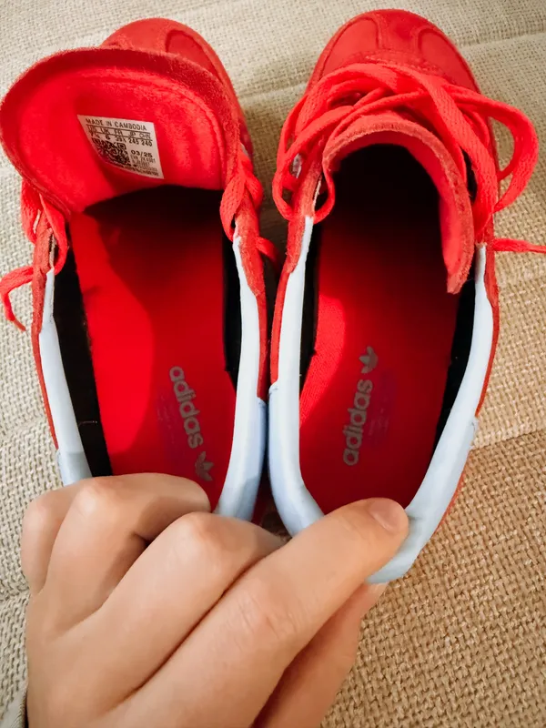 Adidas Spezial Blue and red shoes - Image 4