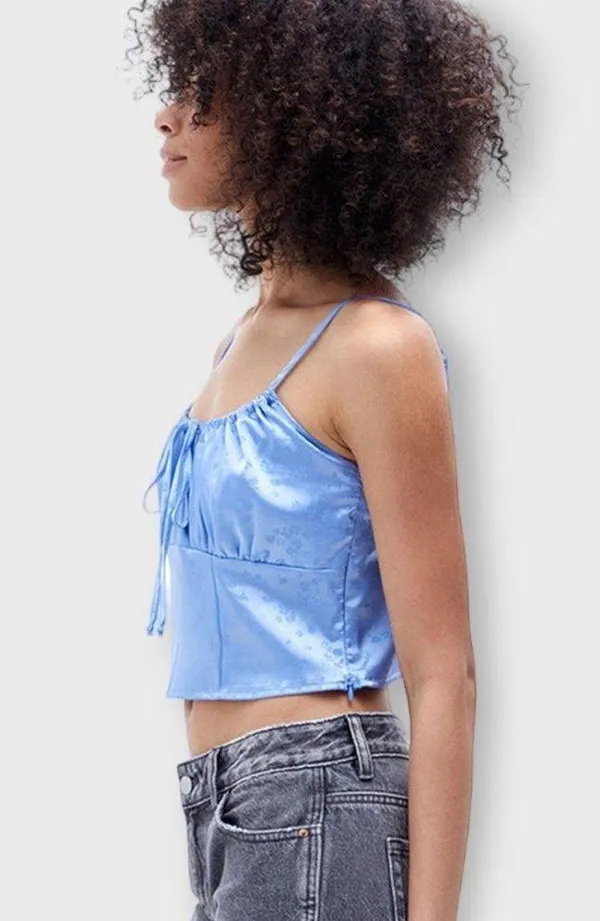Blue LA Hearts Jacquard Tank Top From PacSun - Image 4