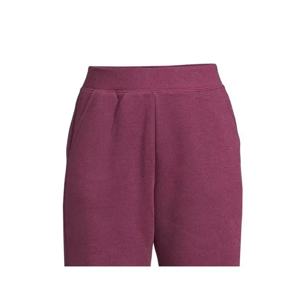 Athletic Works Womens Pants Sz 1X 16W-18W Purple (Maroon) Fleece Stretch Casual - Image 4