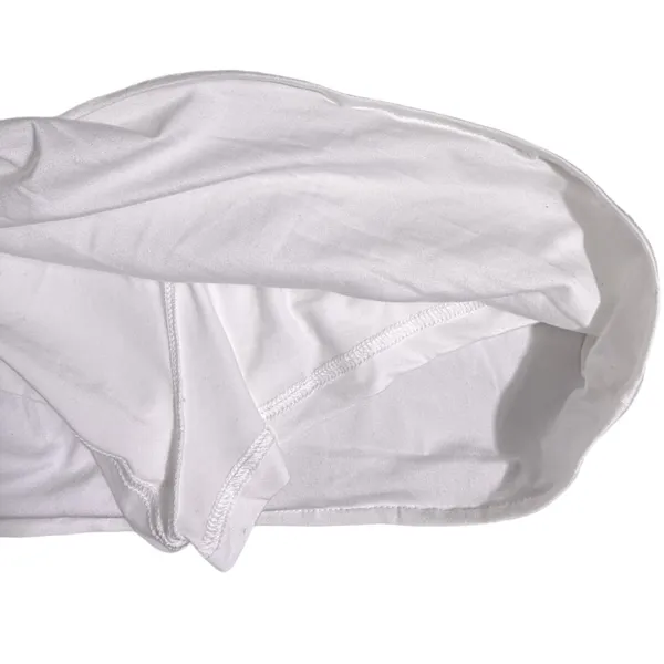 NWT MakeMeChic Womens White Sequin Mini Skirt Low Rise Y2K Micro‎ Skort Small - Image 7