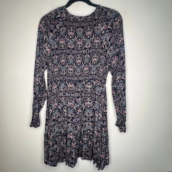 Lovestitch Smocked Mini Dress Size Large - Image 3