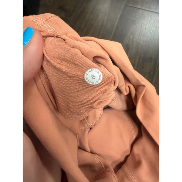 Lululemon Align HR Leggings Size 6 Peach Nulu Soft Activewear - Image 3