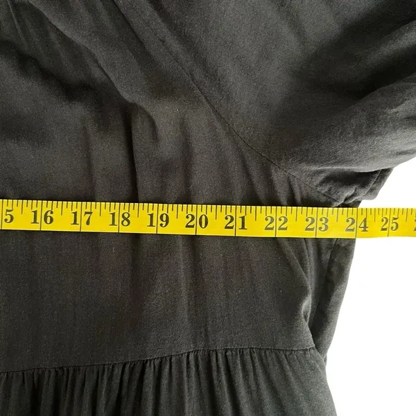 Old Navy Womens Puff Sleeve Flowy Peasant Dress Size XXL Smocked Tiered - Image 9