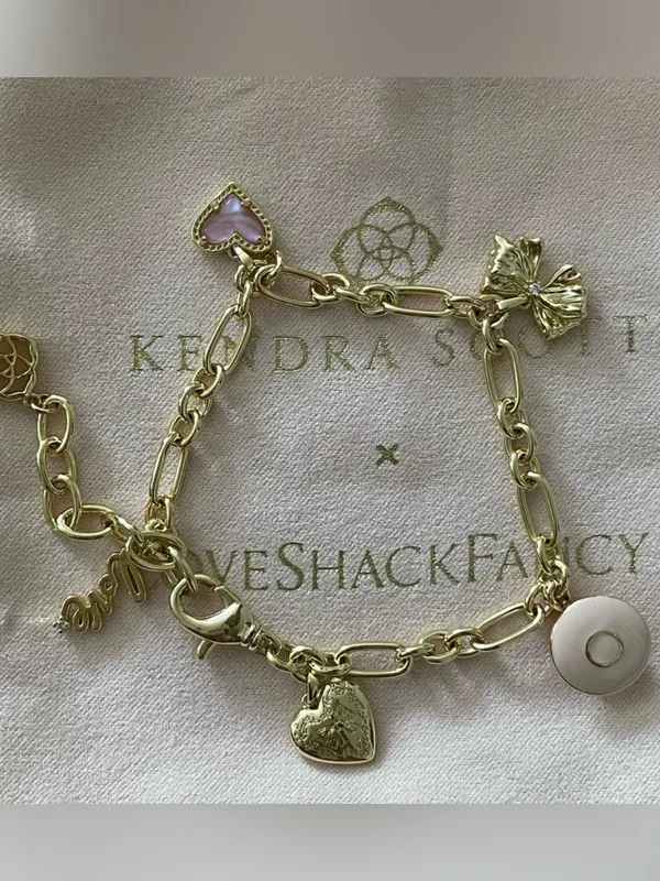 Kendra Scott x LoveShackFancy On Hand Charm Bracelet - Image 13