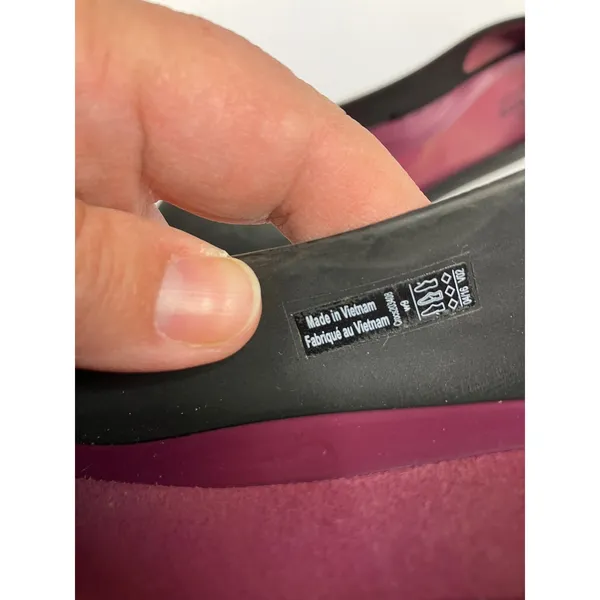 Crocs matte black Lina wedge pumps women's size‎ 9 business casual basics Eva - Image 4