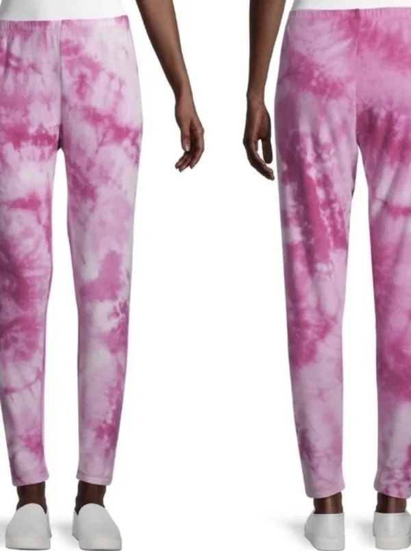 Wildfox Pink Tie-Dye 'Love Potion Knox' Jogger Sweatpants - Image 4