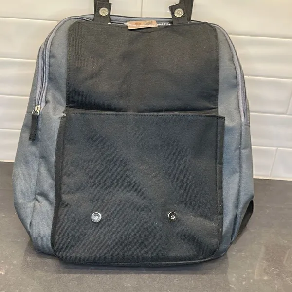 Single Zipper Cloth Backpack - Image 2