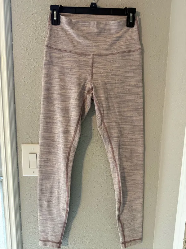 lululemon athletica Light Lavender Ribbed Leggings - Image 3