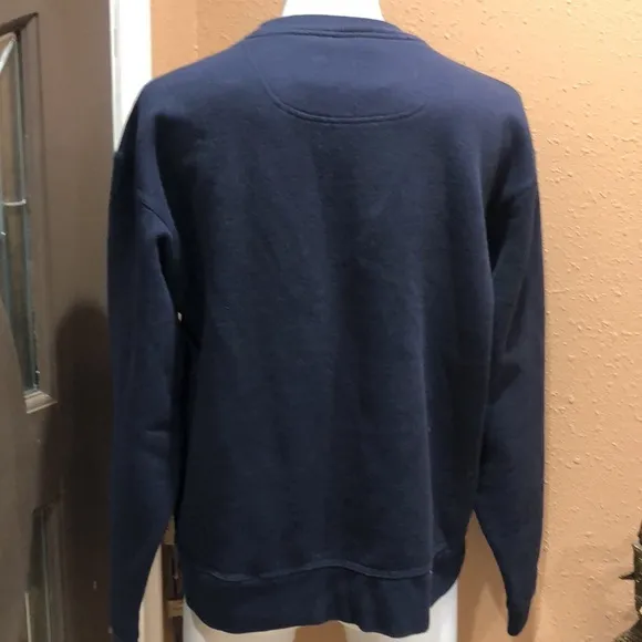 Champion navy blue pullover sweatshirt - Image 4
