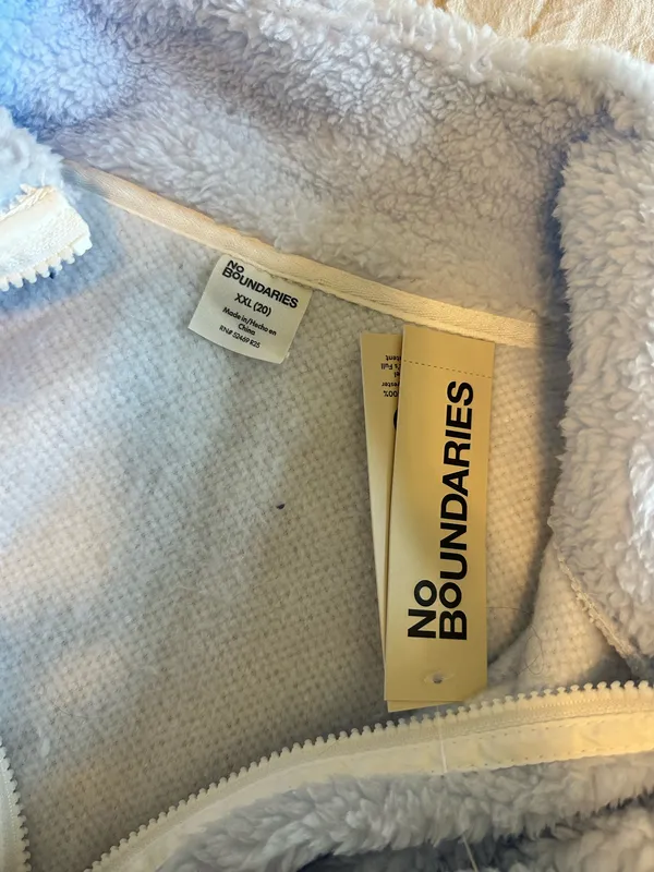 Walmart No Boundaries Sherpa Pullover  - Image 2
