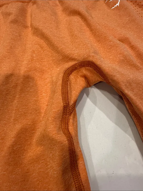 Gym Shark Orange Vital Leggings‎ size medium - Image 4