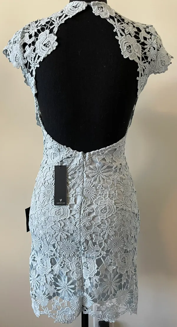 Lulus Floral Lace Short Dress - Image 2