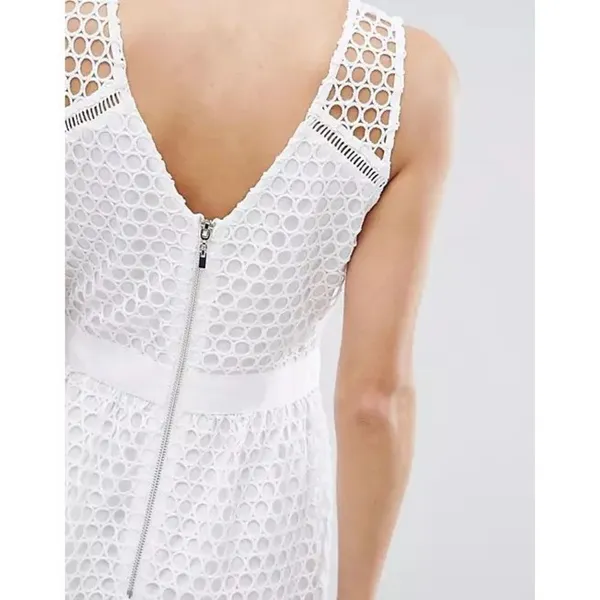 🔥🔥 5/$25 sale 🔥🔥 Abercrombie & Fitch for asos Lace Zip-Back Midi Dress size xs - Image 3