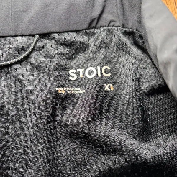Stoic Desert Hiking Shorts Black Womens XL Zip Pocket Elastic Waist Activewear - Image 8