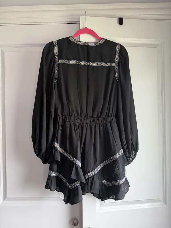 Abercrombie Embroidered Dress - Image 3