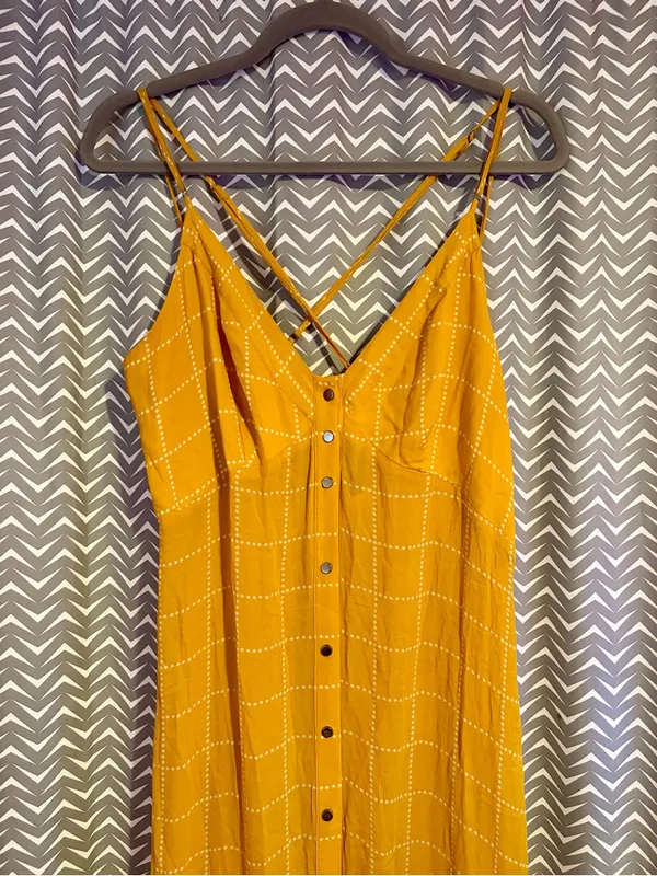 Free People | Check Me Out Maxi Slip Dress, large - Image 4
