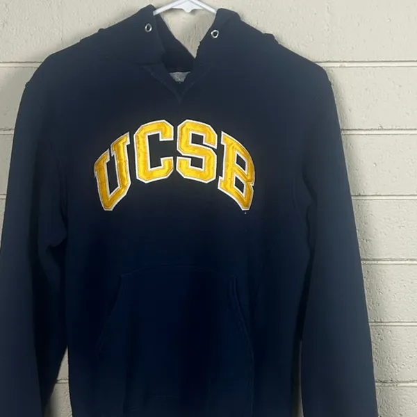 Russell Athletic UCSB Blue Hoodie size S - Image 7